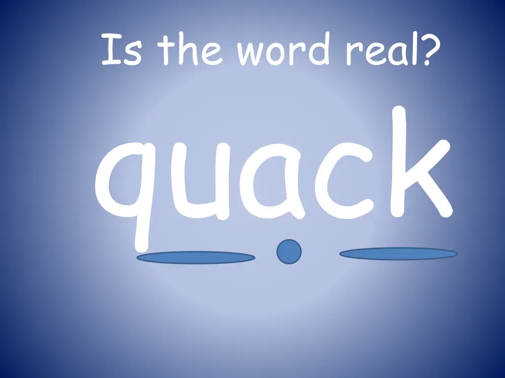 is the word real 1