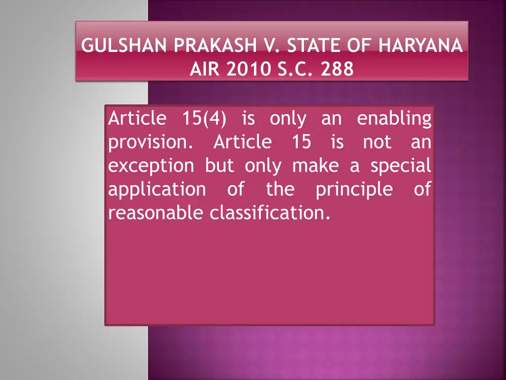 gulshan prakash v state of haryana air 2010