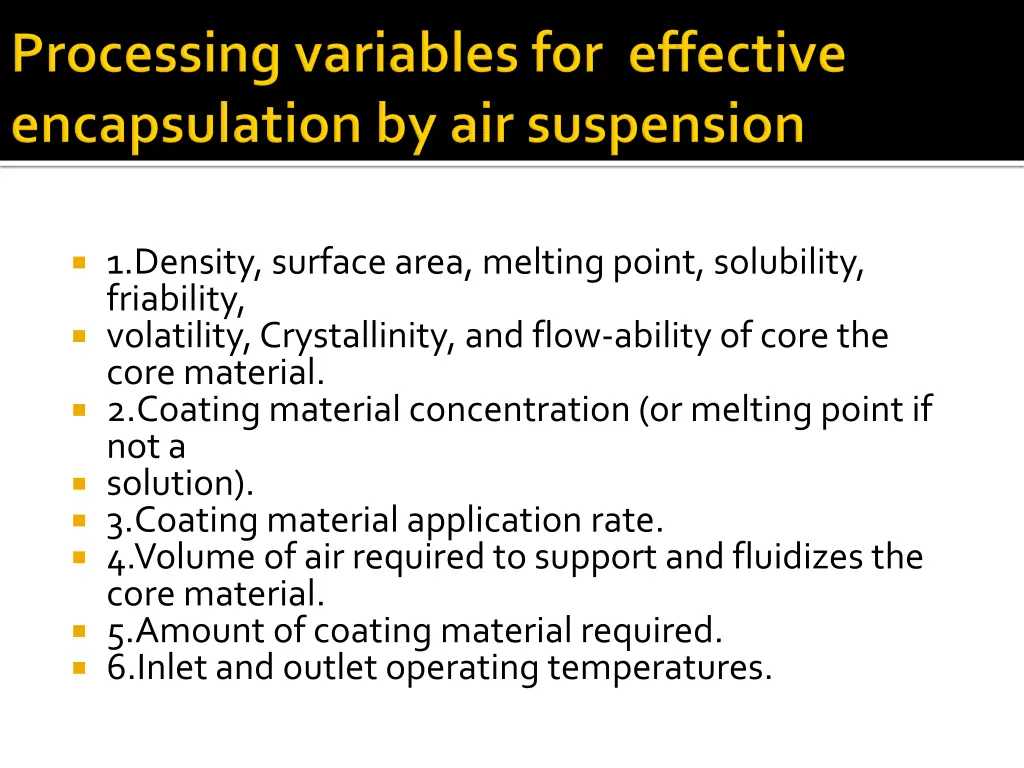 1 density surface area melting point solubility