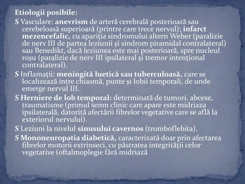 etiologii posibile s vasculare anevrism de arter