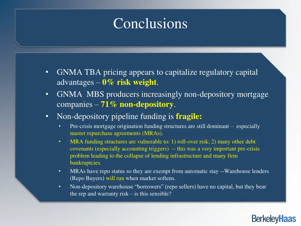 conclusions