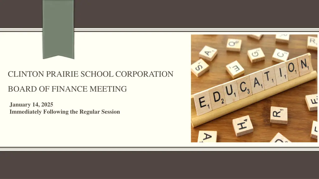 clinton prairie school corporation