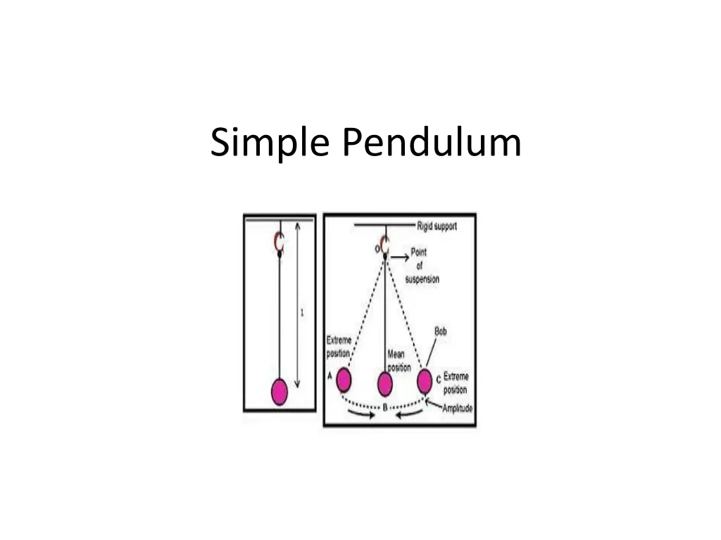 simple pendulum