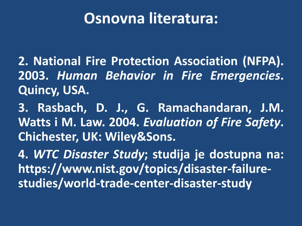 osnovna literatura 1
