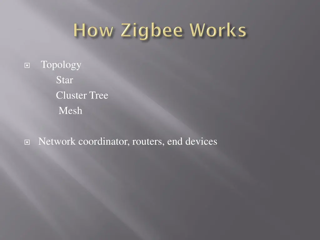 topology star cluster tree mesh
