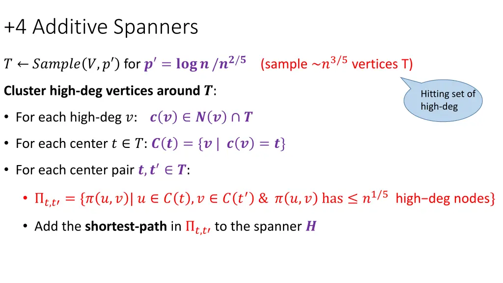 4 additive spanners 1