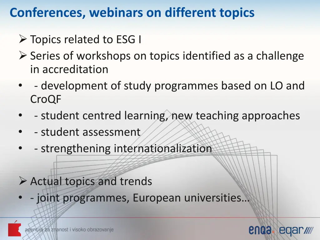 conferences webinars on different topics