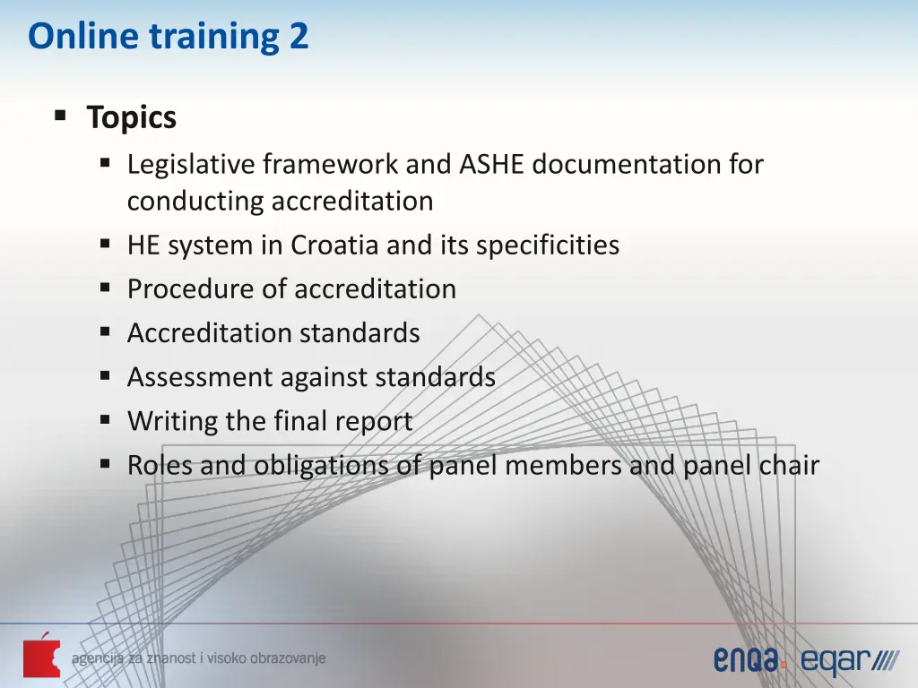 online training 2