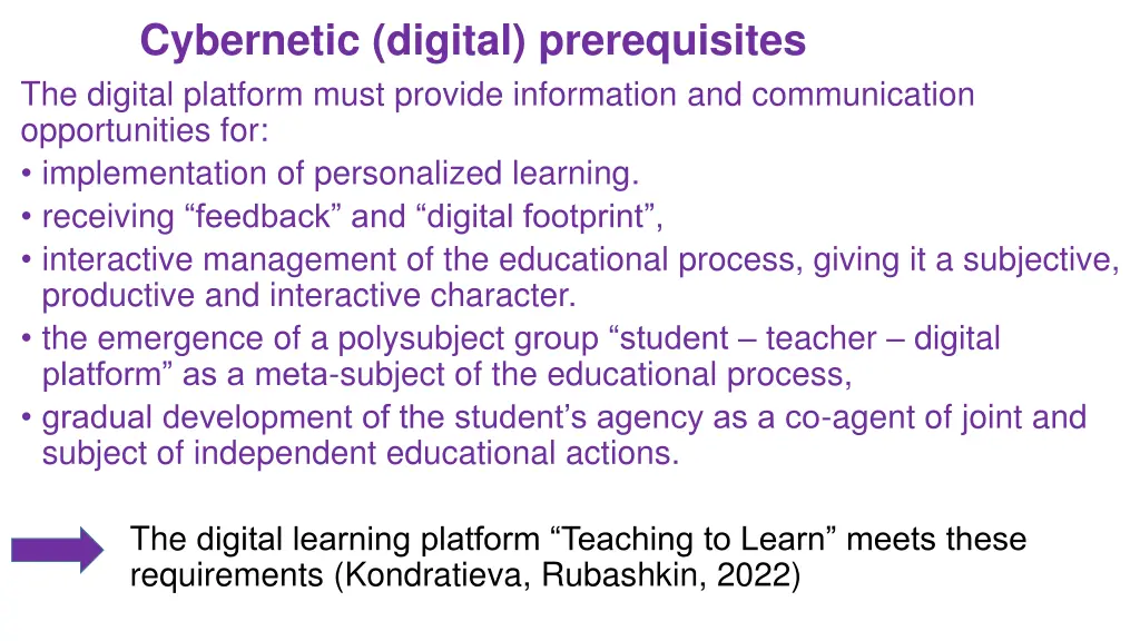 cybernetic digital prerequisites the digital