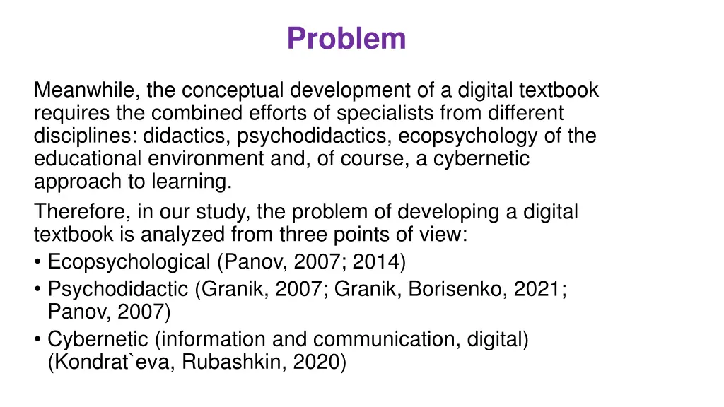 problem