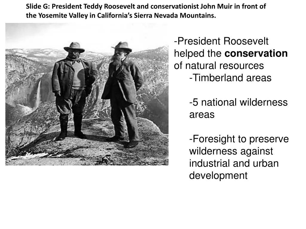 slide g president teddy roosevelt