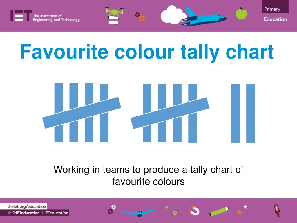 favourite colour tally chart