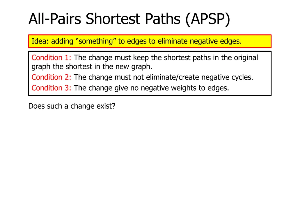 all pairs shortest paths apsp 14