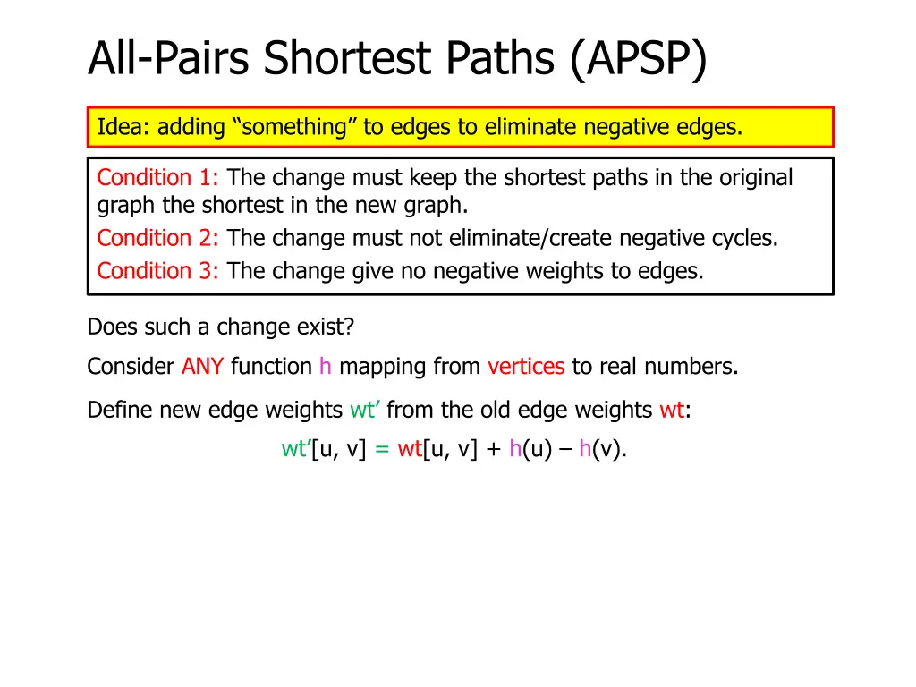 all pairs shortest paths apsp 16