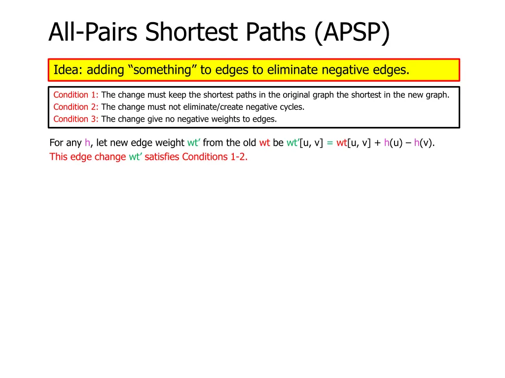 all pairs shortest paths apsp 20