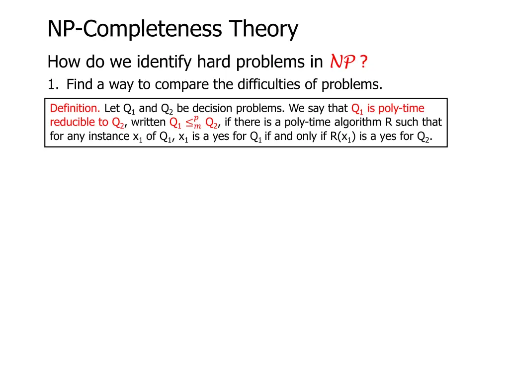 np completeness theory 16