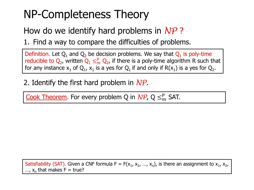 np completeness theory 18