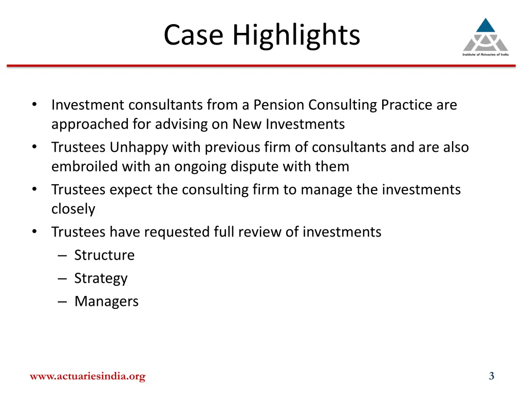 case highlights