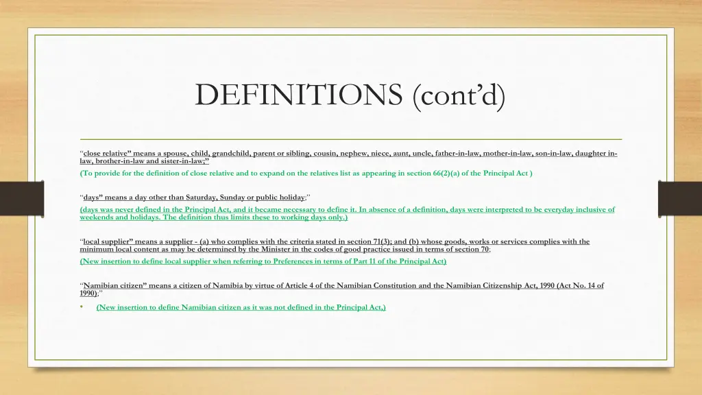 definitions cont d 1