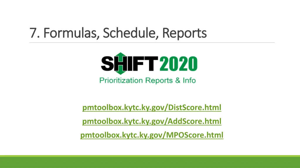 7 formulas schedule reports 7 formulas schedule