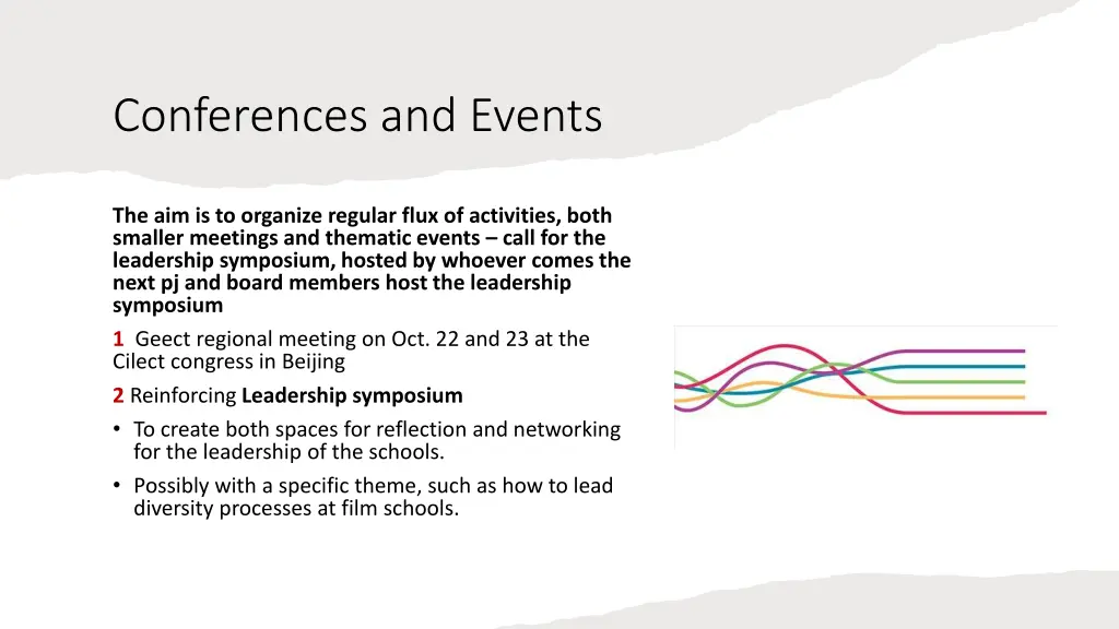 conferences and events