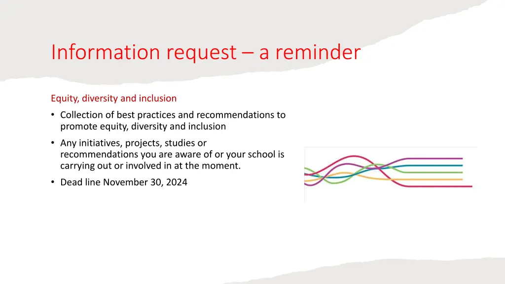 information request a reminder