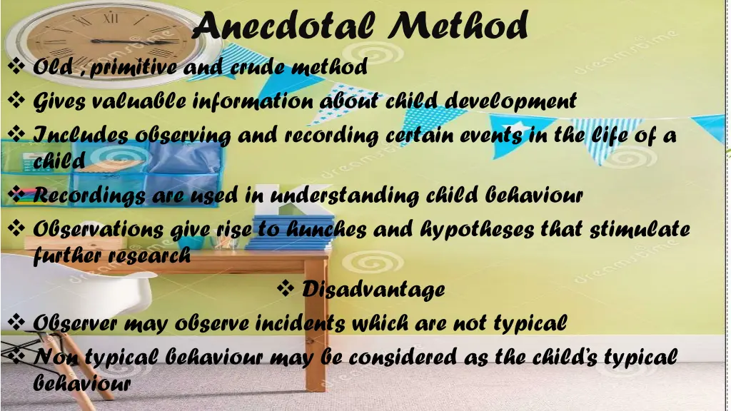 anecdotal method