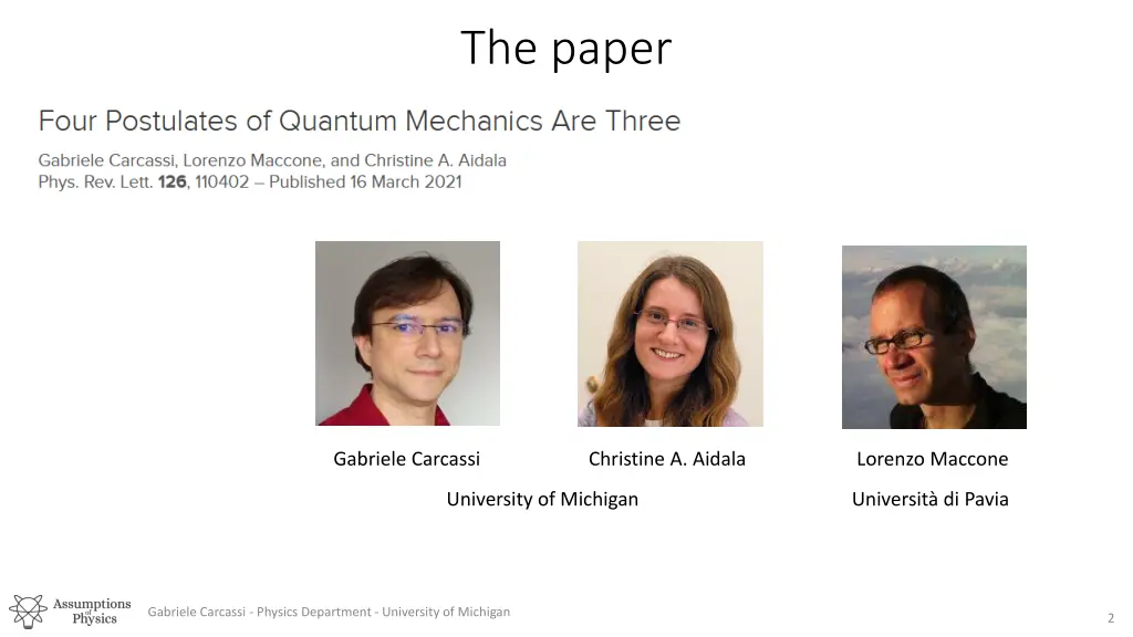 the paper