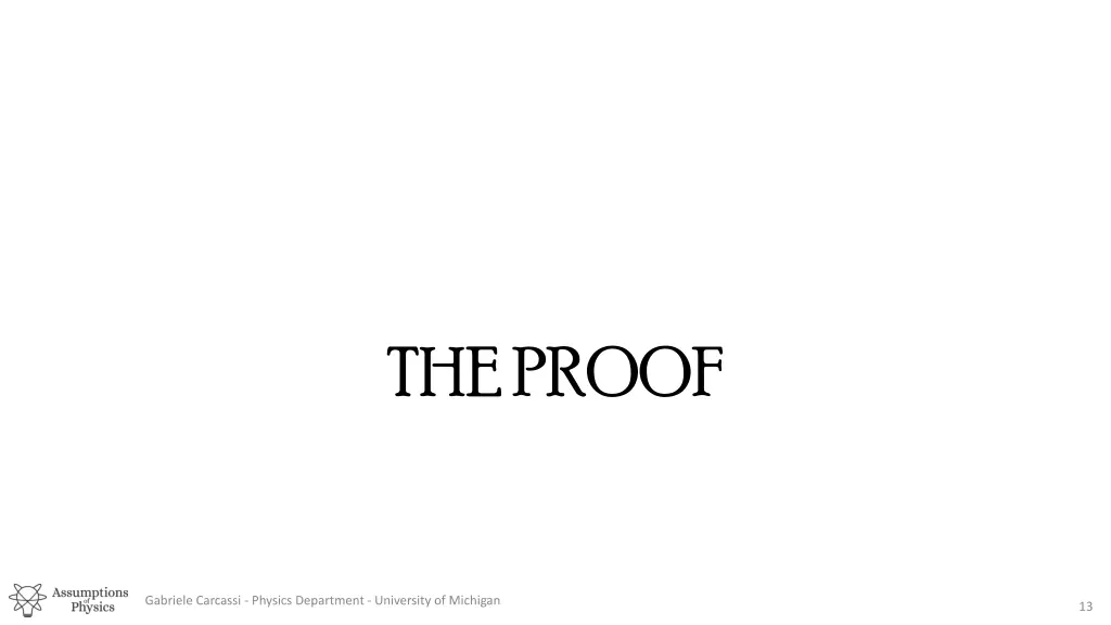 the proof