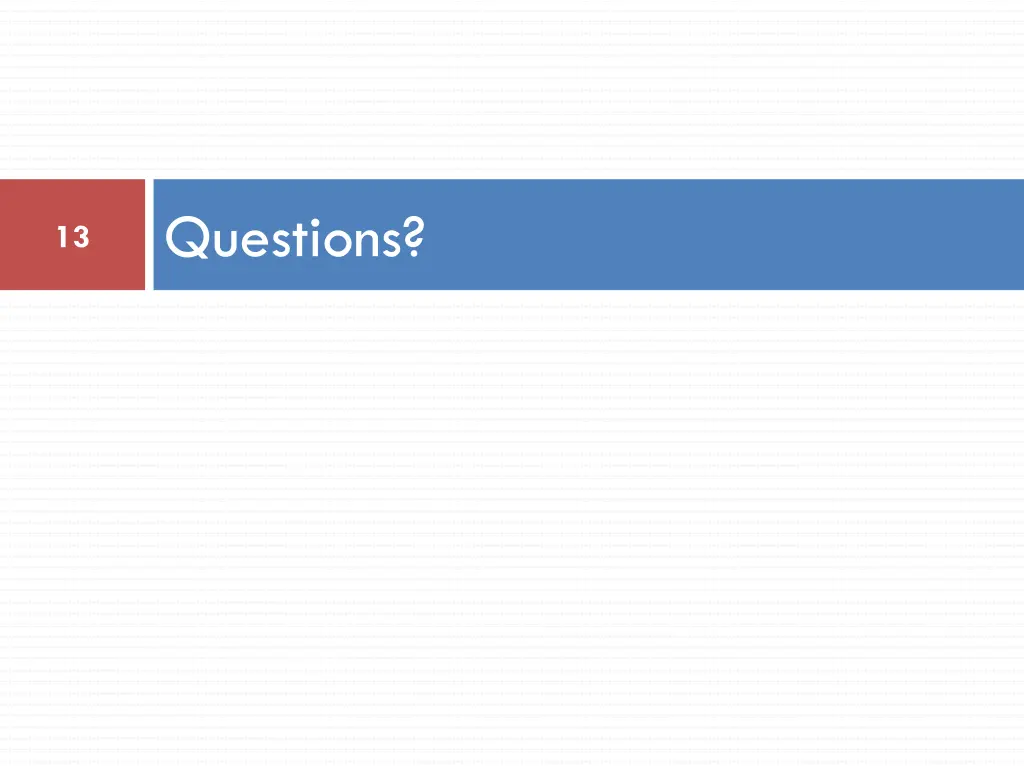 questions