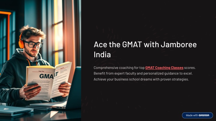 ace the gmat with jamboree india