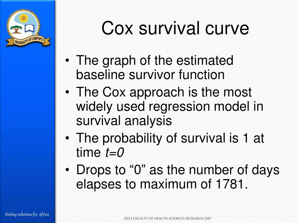 cox survival curve 1