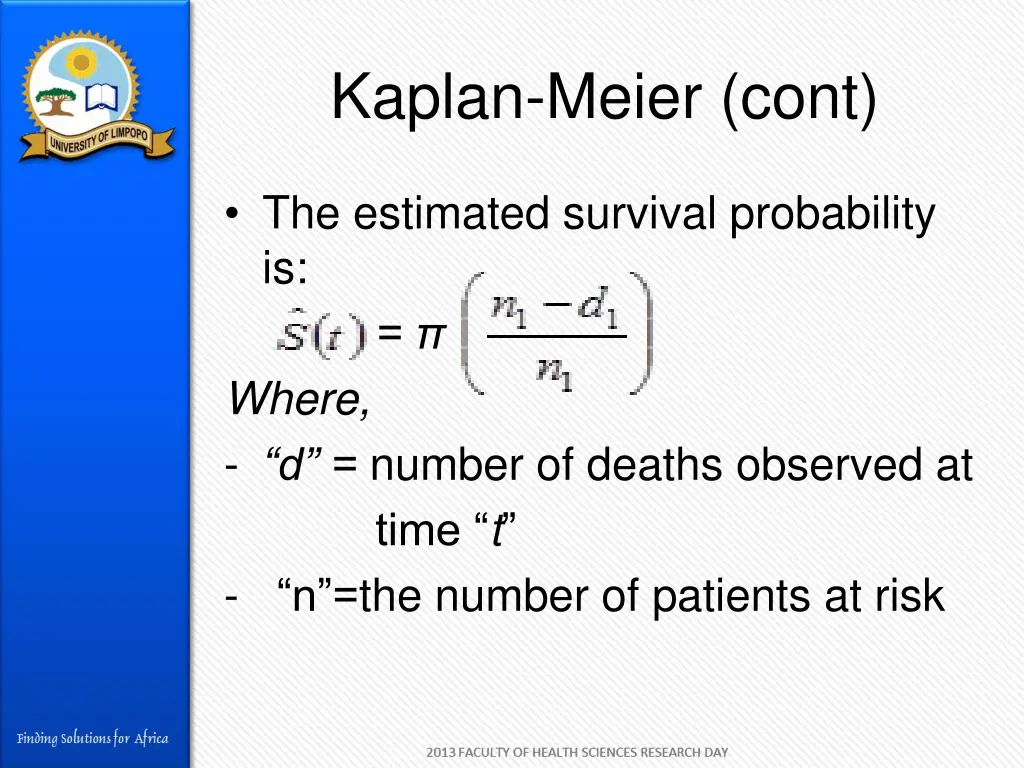 kaplan meier cont
