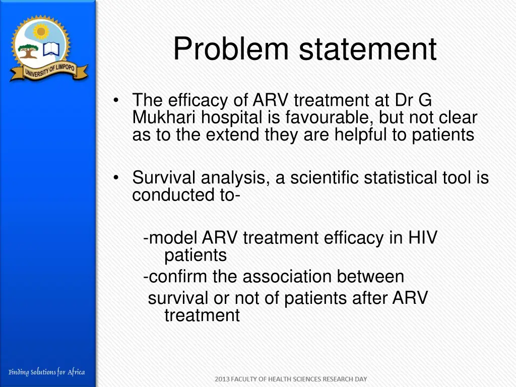 problem statement