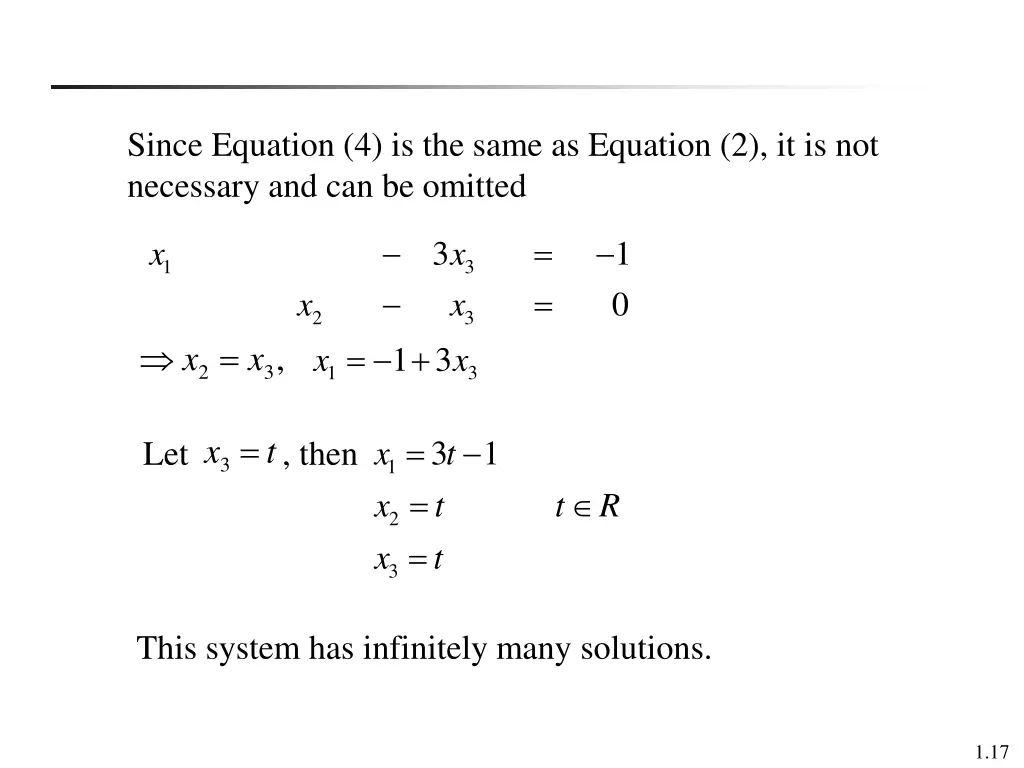 since equation 4 is the same as equation