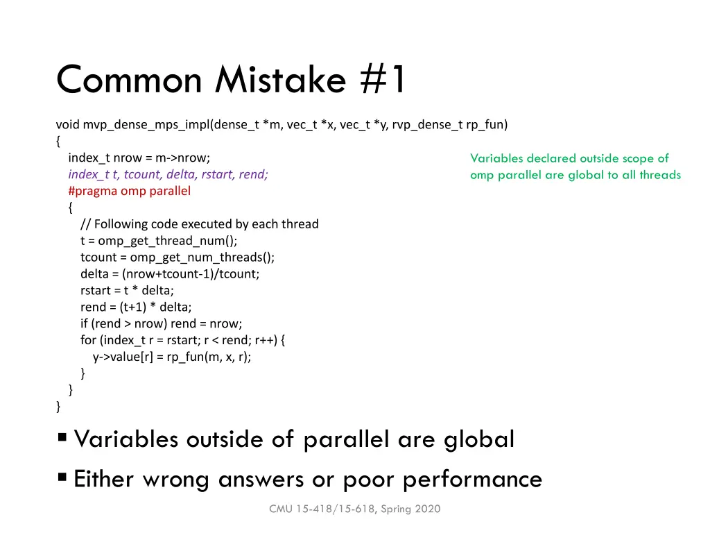 common mistake 1