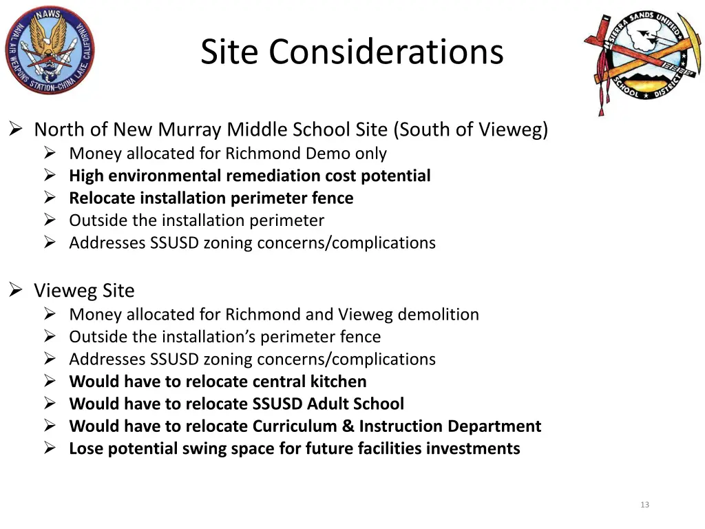 site considerations 2