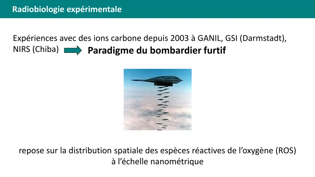 ions carbone paradigme du bombardier furtif 1