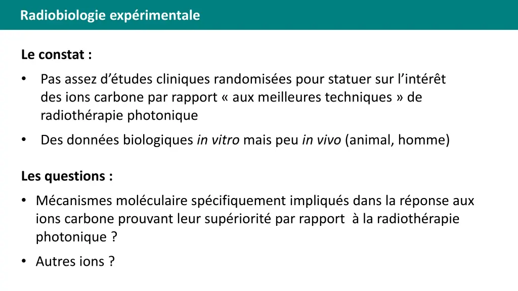 ions carbone paradigme du bombardier furtif