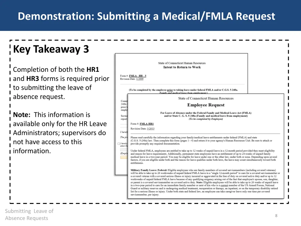 demonstration submitting a medical fmla request 3