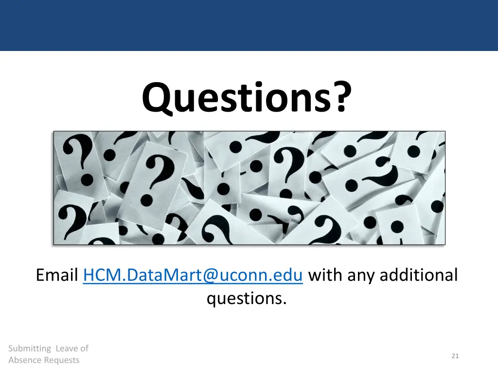 questions
