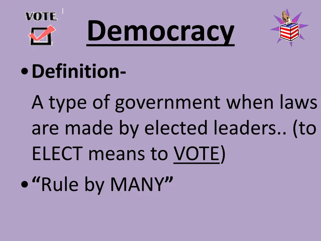 democracy