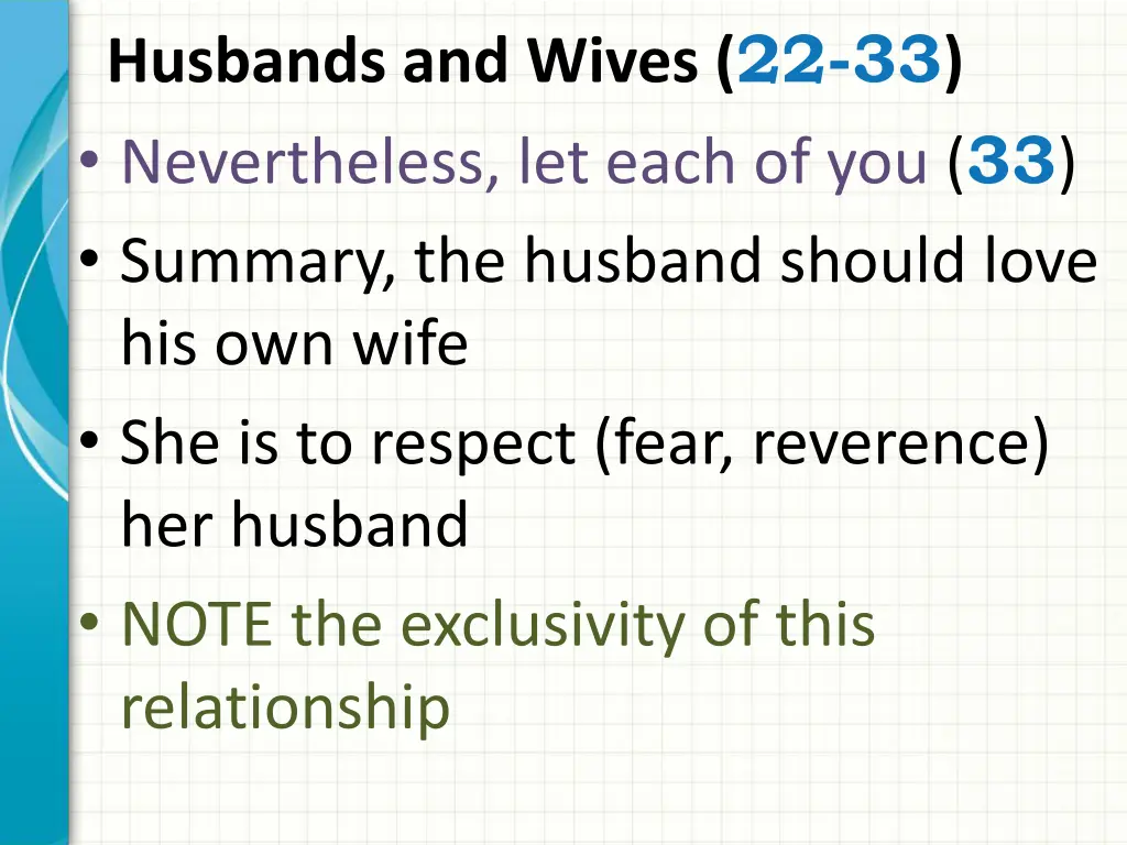 husbands and wives 22 33 nevertheless let each