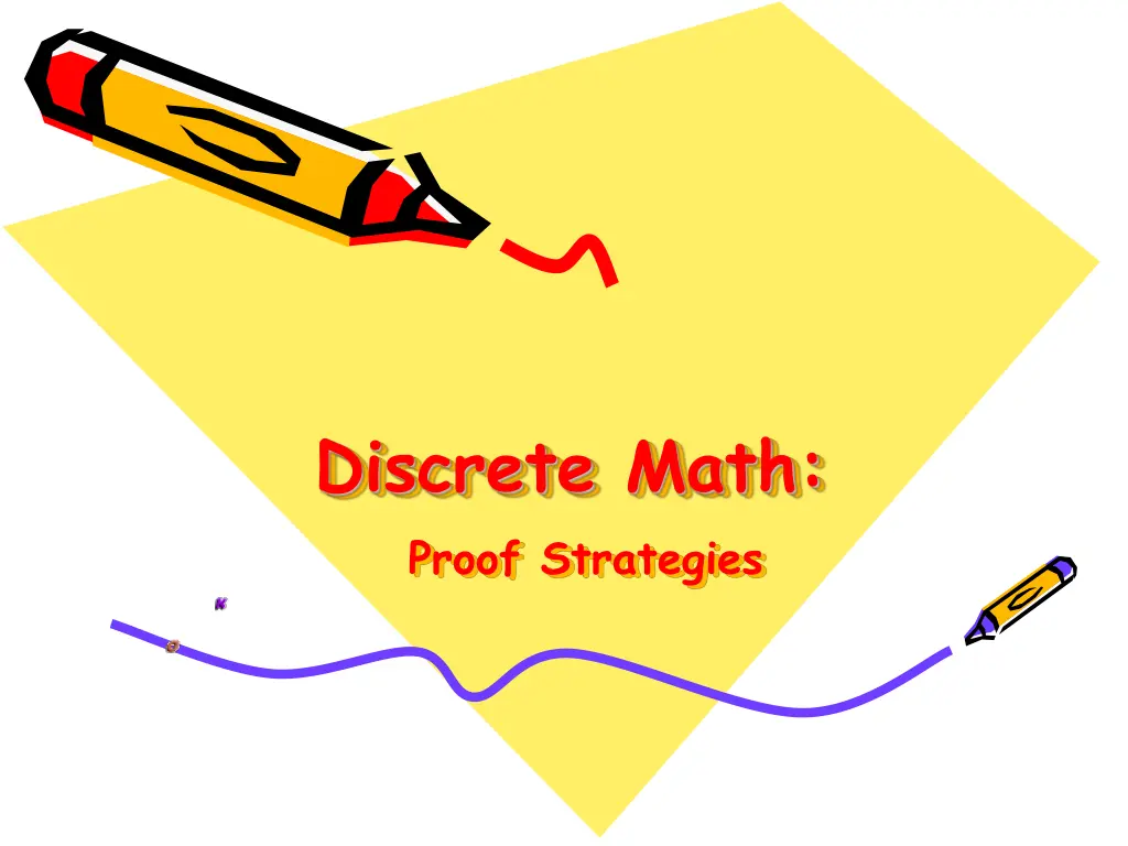 discrete math proof strategies