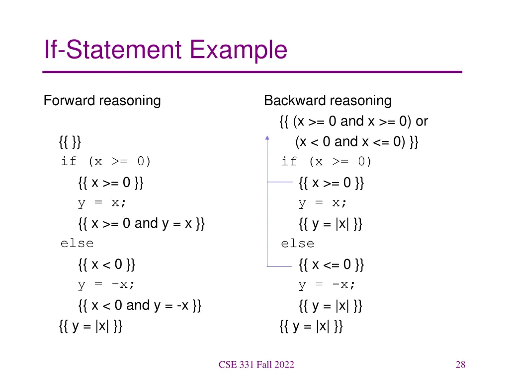 if statement example 10
