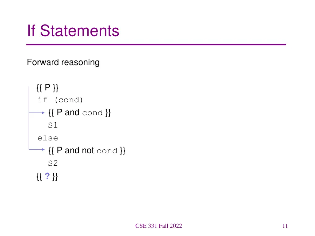 if statements 2