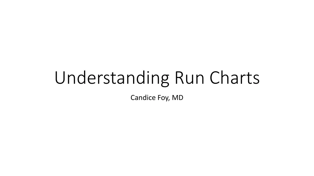 understanding run charts