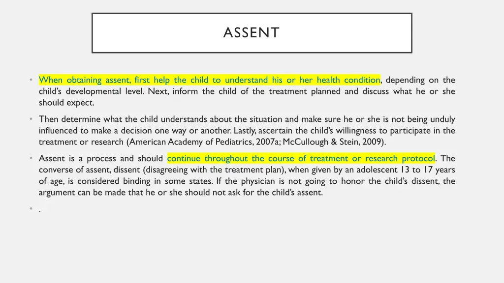 assent 1