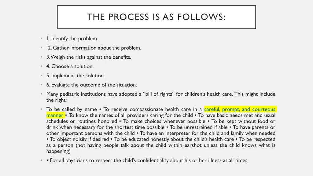 the process is as follows