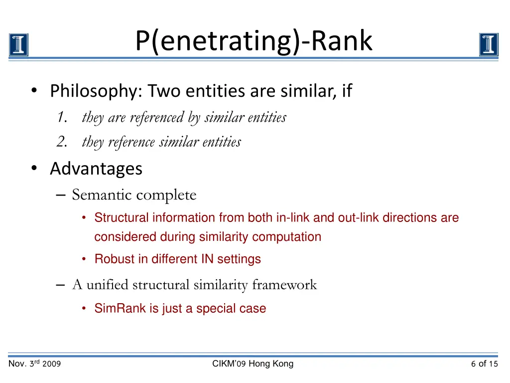 p enetrating rank